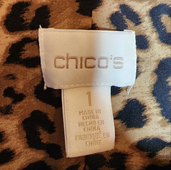 Chico's russet orange swing jacket smooth plush 3/4 sleeve. - Picture 5 of 17